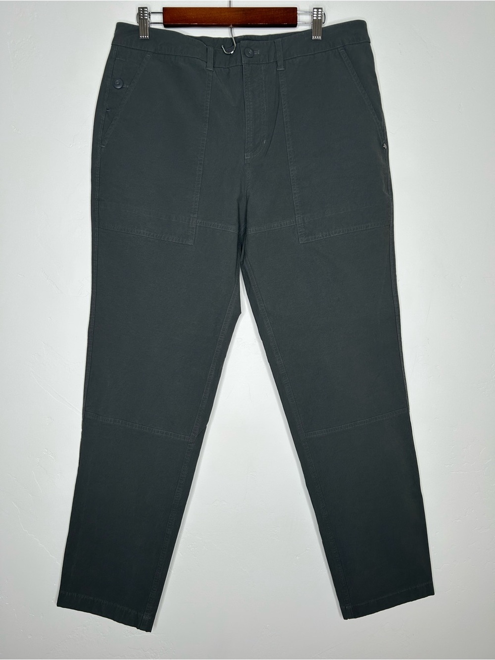 Vuori Barren Pant Gray Size 34 Office Business Casual Travel